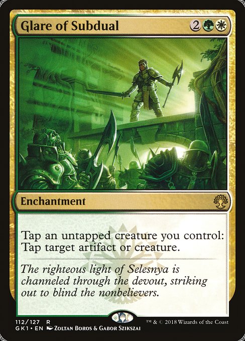 GK1: Glare of Subdual