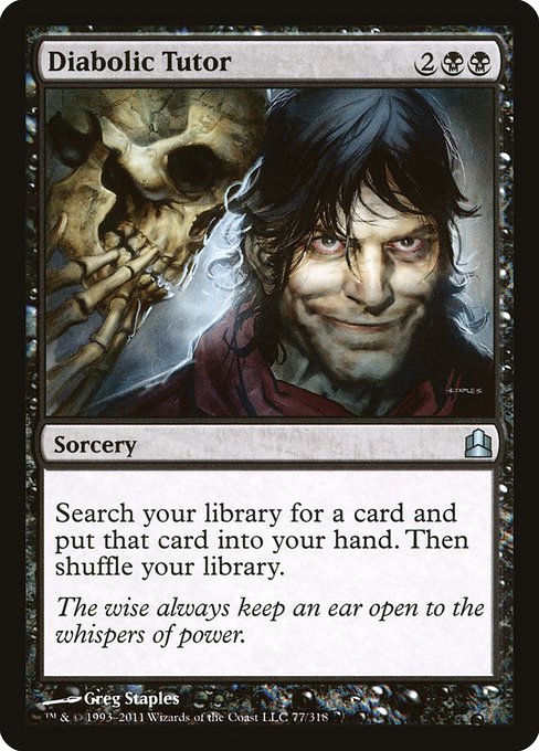 CMD: Diabolic Tutor