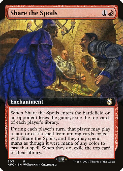 AFC: Share the Spoils (Extended Art)