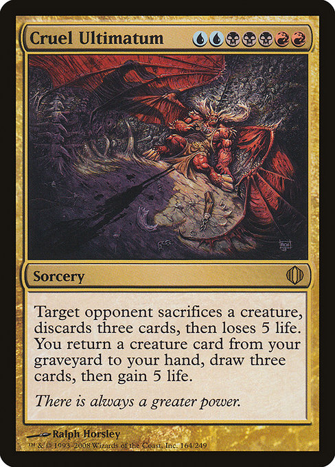 ALA: Cruel Ultimatum (Foil)