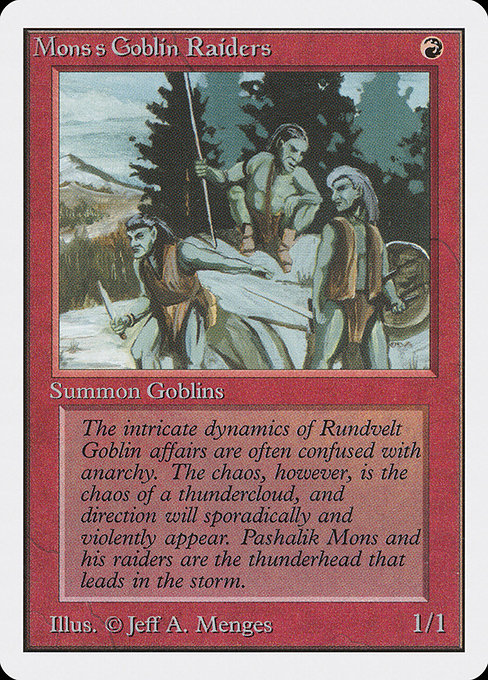 2ED: Mons's Goblin Raiders