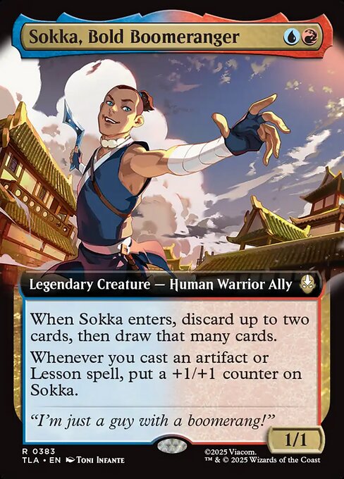 TLA: Sokka, Bold Boomeranger (Extended Art) (Foil)