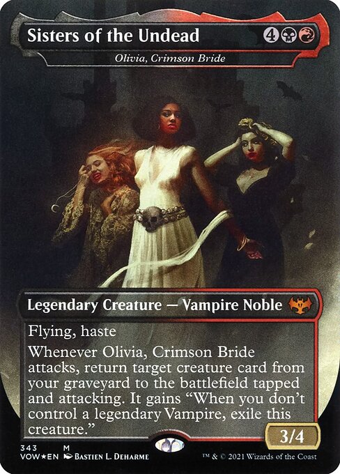 VOW: Sisters of the Undead - Olivia, Crimson Bride (Foil)