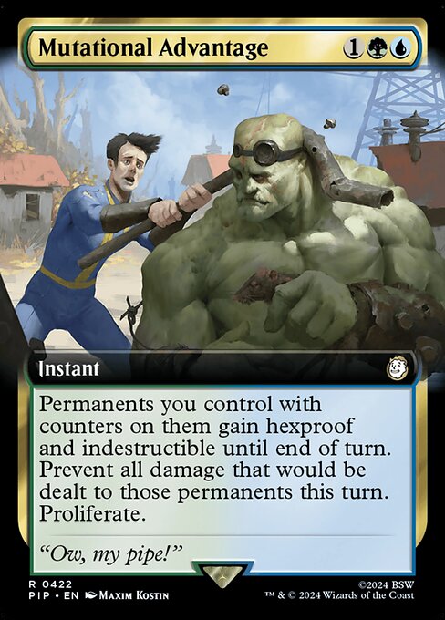 PIP: Mutational Advantage (Extended Art) (Foil)