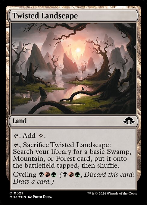 MH3: Twisted Landscape (Ripple Foil)