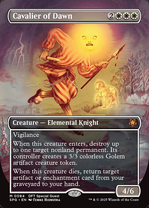 SPG: Cavalier of Dawn (Borderless)