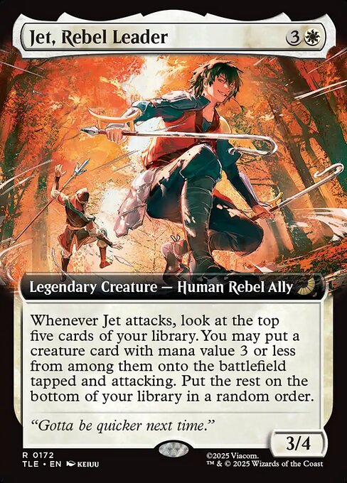 TLE: Jet, Rebel Leader (Extended Art)
