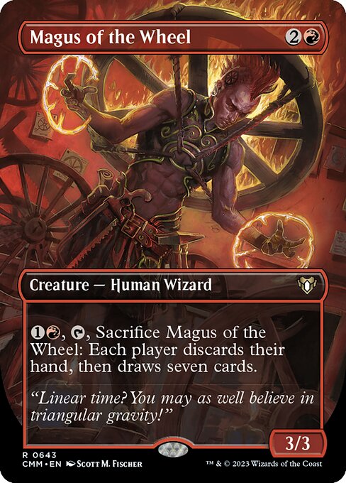 CMM: Magus of the Wheel (Borderless)
