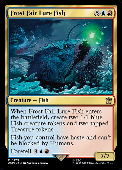 WHO: Frost Fair Lure Fish (Foil)