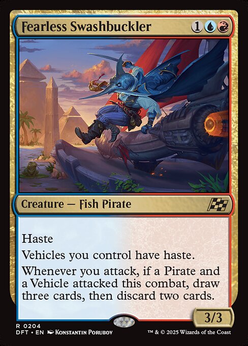 DFT: Fearless Swashbuckler (Foil)