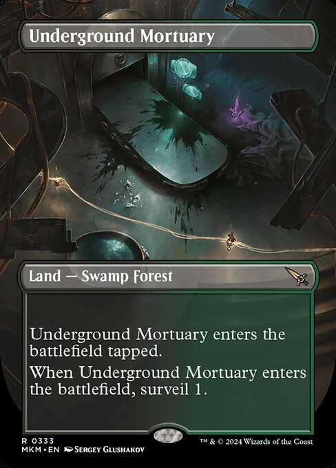 MKM: Underground Mortuary (Borderless) (Foil)