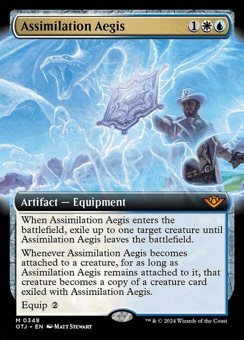 OTJ: Assimilation Aegis (Extended Art) (Foil)