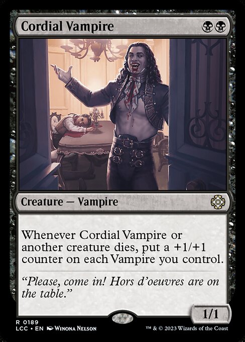 LCC: Cordial Vampire