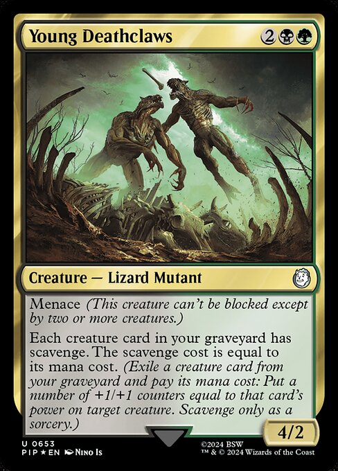 PIP: Young Deathclaws (Surge Foil)
