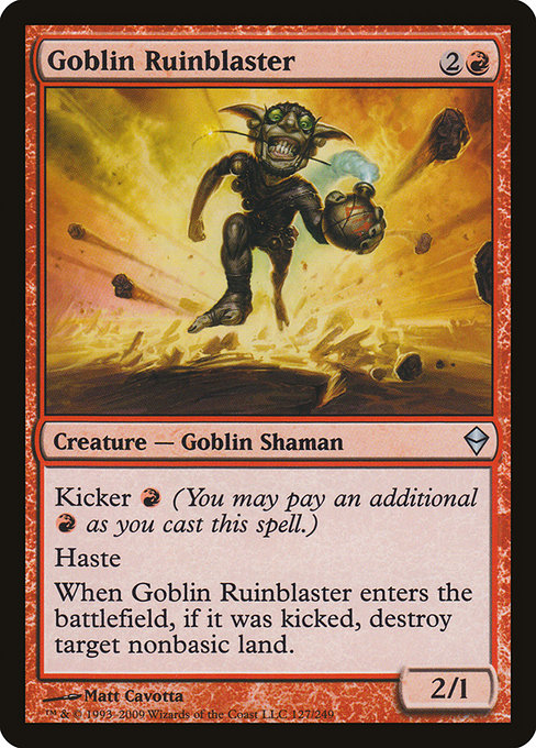 ZEN: Goblin Ruinblaster (Foil)