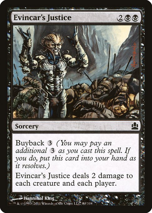 CMD: Evincar's Justice