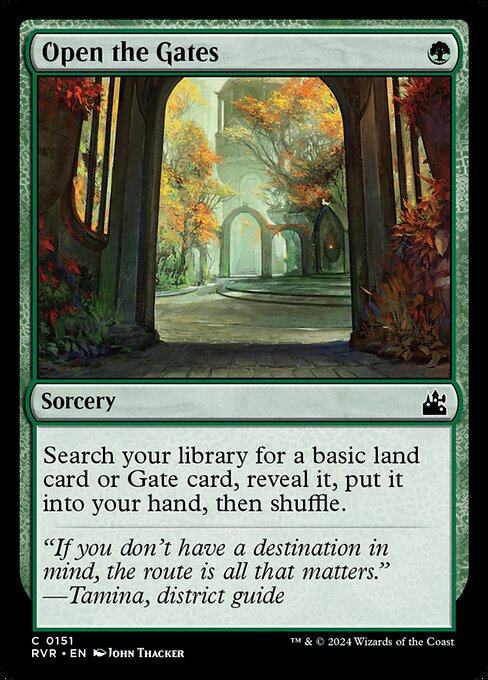 RVR: Open the Gates (Foil)