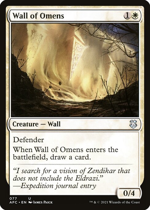 AFC: Wall of Omens