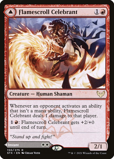 STX: Flamescroll Celebrant (Foil)