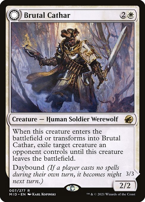 MID: Brutal Cathar (Foil)