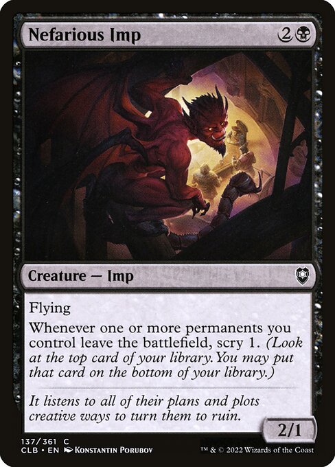 CLB: Nefarious Imp (Foil)