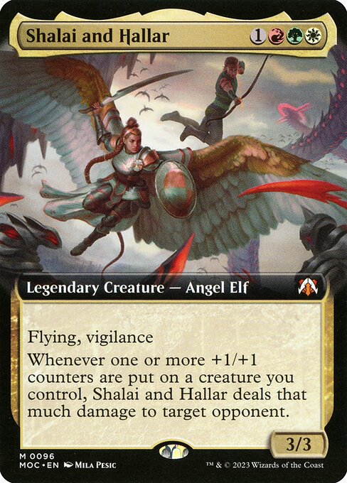 MOC: Shalai and Hallar (Extended Art) (Foil)
