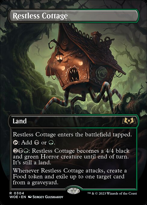 WOE: Restless Cottage (Borderless) (Foil)