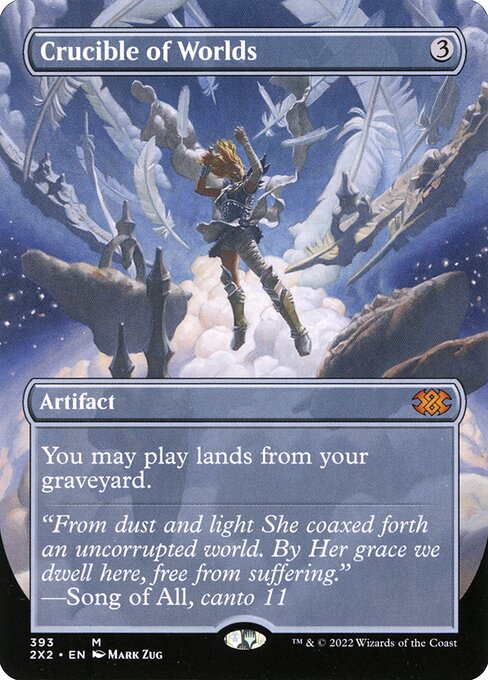2X2: Crucible of Worlds (Borderless)
