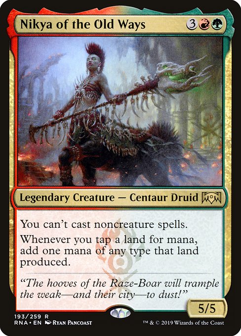 RNA: Nikya of the Old Ways (Foil)