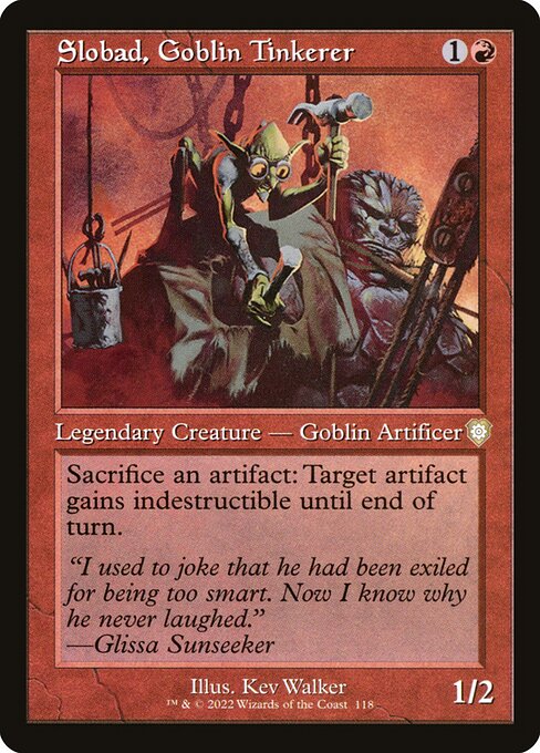 BRC: Slobad, Goblin Tinkerer (Retro Frame)