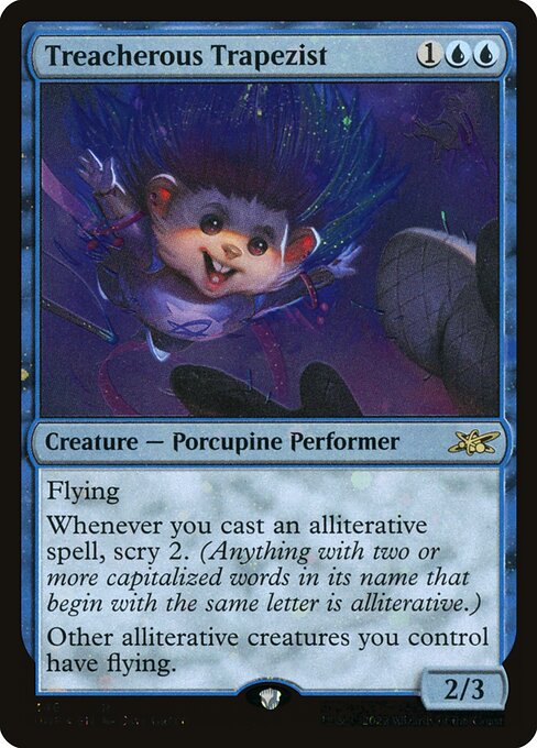 UNF: Treacherous Trapezist (Galaxy Foil)