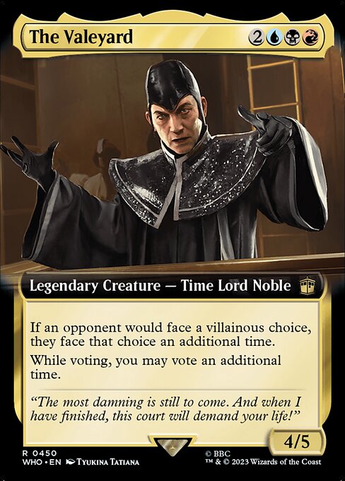 WHO: The Valeyard (Extended Art)