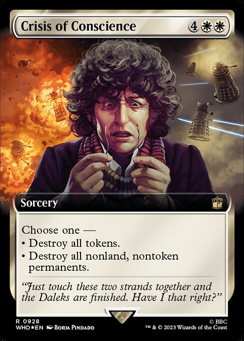 WHO: Crisis of Conscience (Extended Art) (Surge Foil)