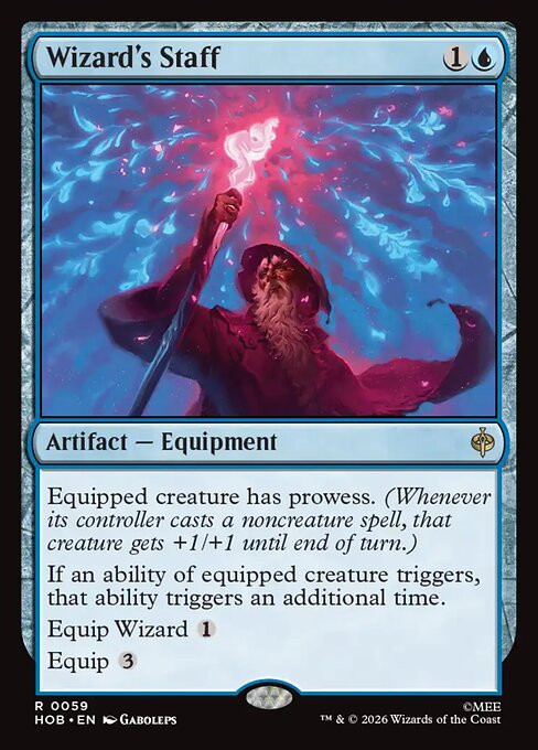 HOB: Wizard's Staff (Foil)