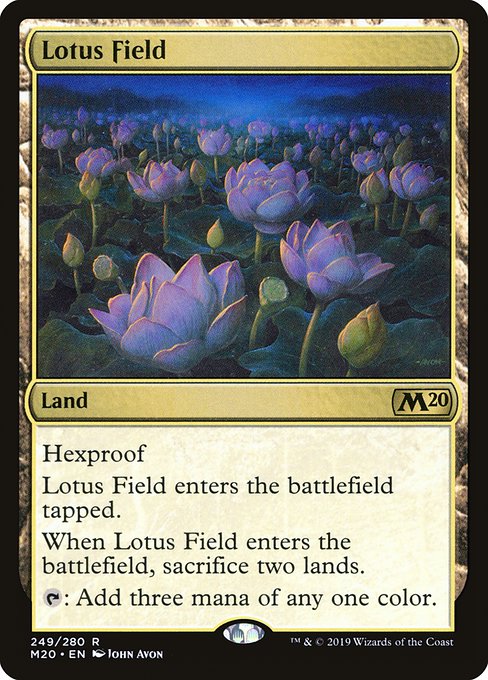 M20: Lotus Field (Foil)