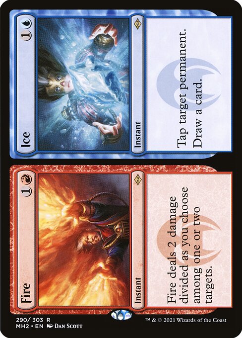 MH2: Fire // Ice (Foil Etched)