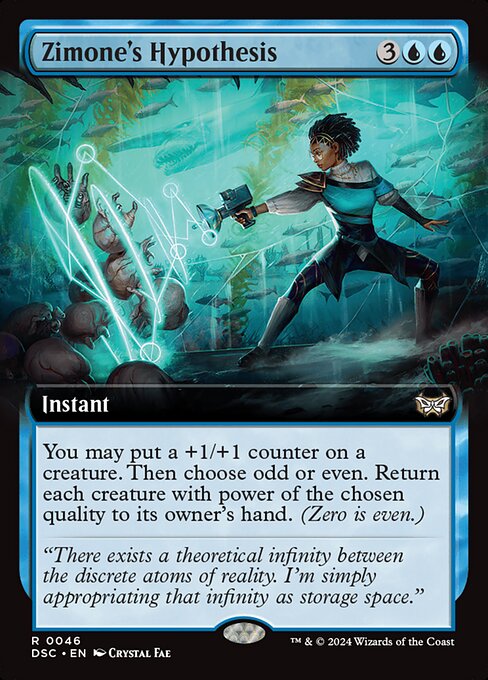 DSC: Zimone's Hypothesis (Extended Art) (Foil)