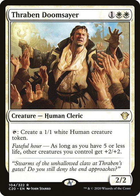 C20: Thraben Doomsayer