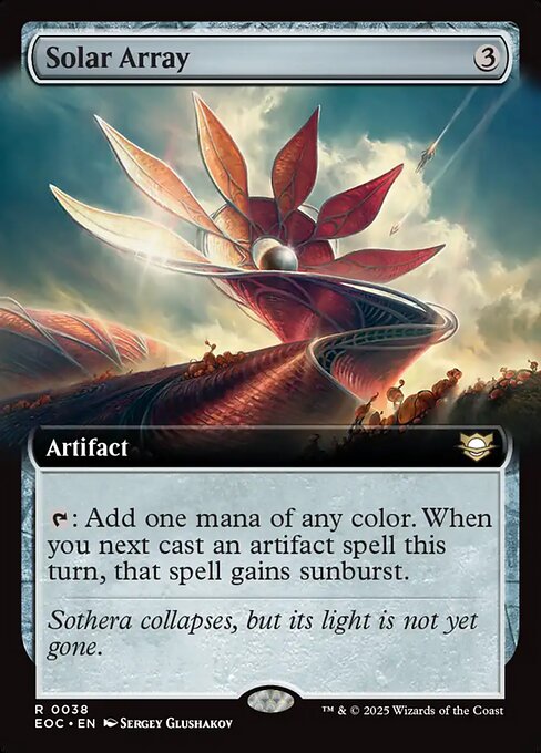 EOC: Solar Array (Extended Art)