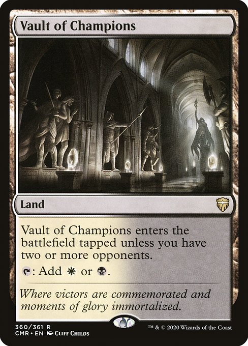 CMR: Vault of Champions