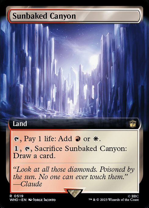WHO: Sunbaked Canyon (Extended Art)