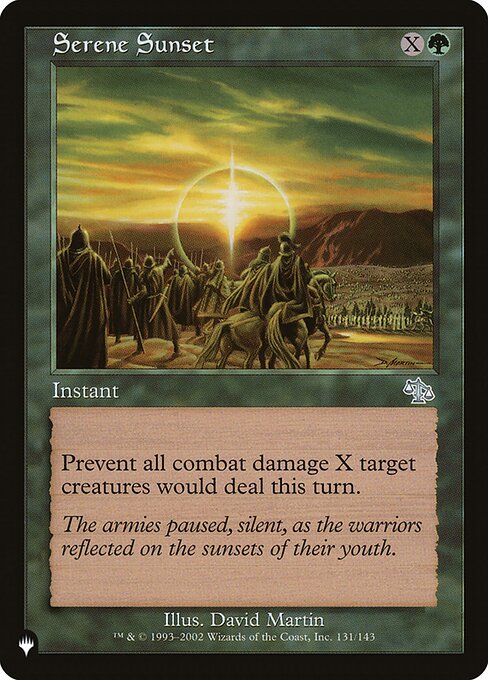 PLST: Serene Sunset