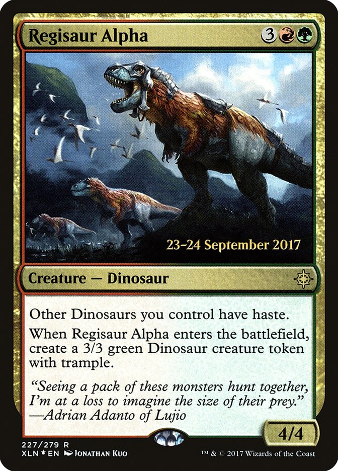 Regisaur Alpha [Foil] :: PXLN