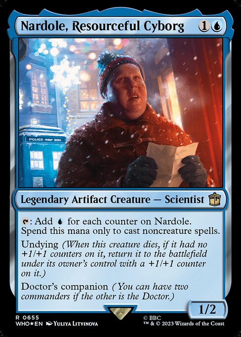 WHO: Nardole, Resourceful Cyborg (Surge Foil)