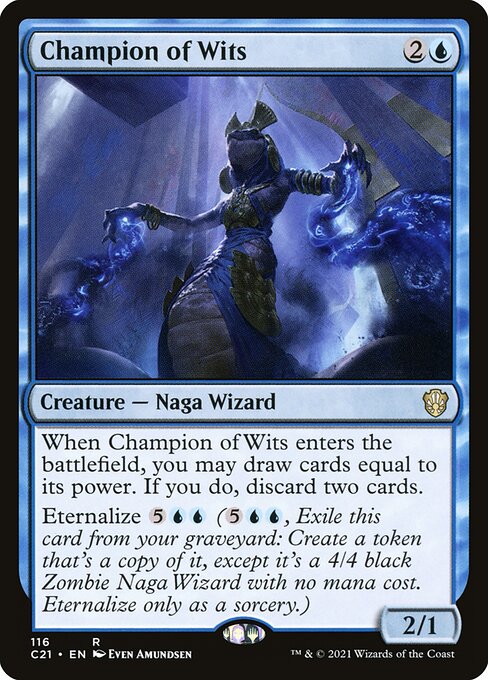 C21: Champion of Wits