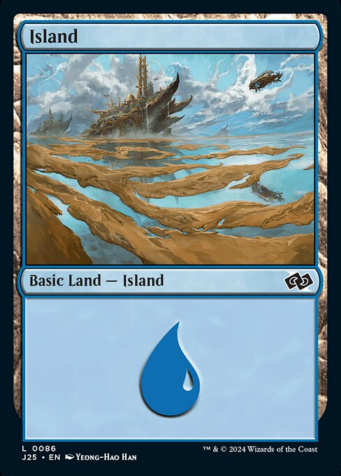 J25: Island (0086) (Foil)