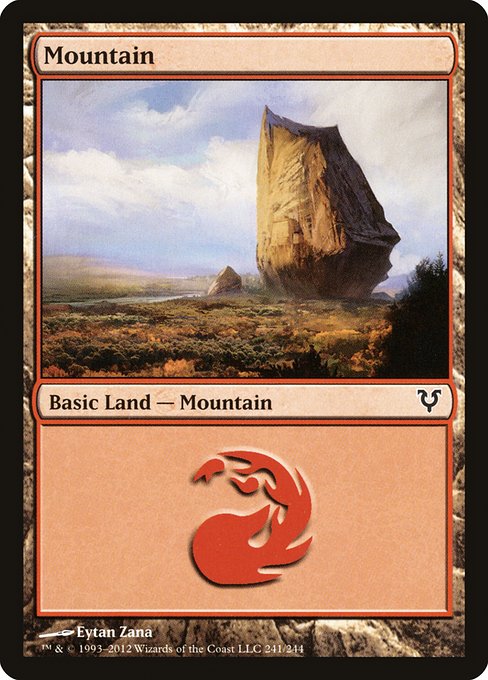 AVR: Mountain (241) (Foil)