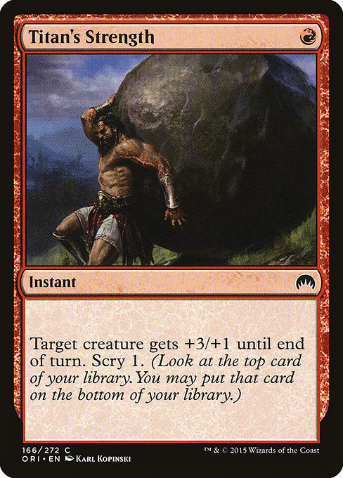 ORI: Titan's Strength (Foil)