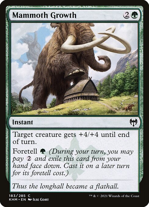 KHM: Mammoth Growth (Foil)