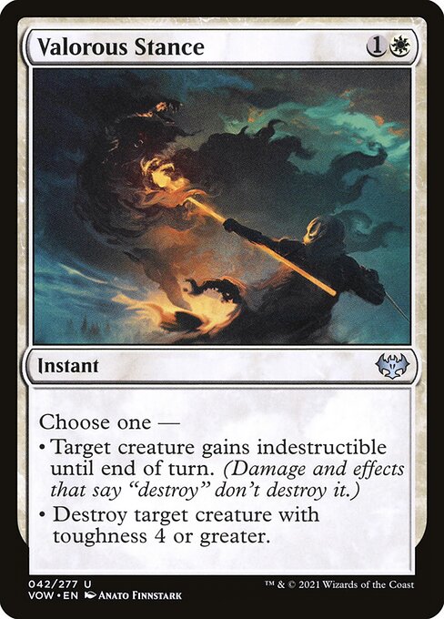VOW: Valorous Stance (Foil)